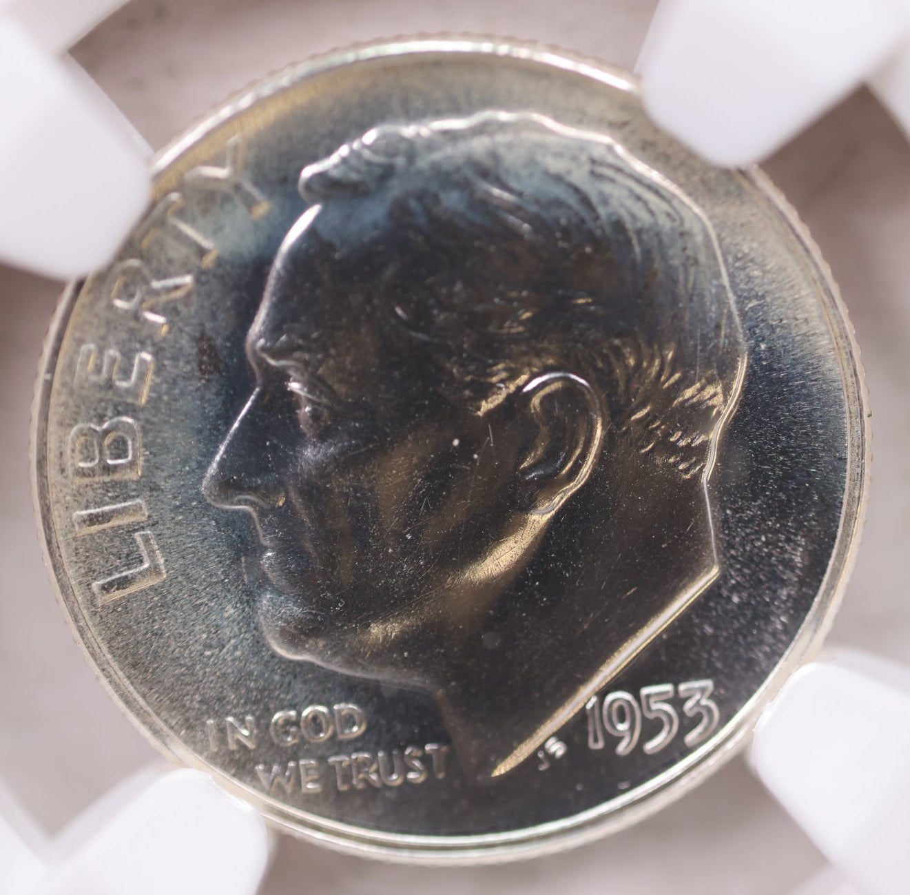 1953 Roosevelt Silver Dime, Proof Strike, NGC Certified PF-66, Store Sale #GDE023
