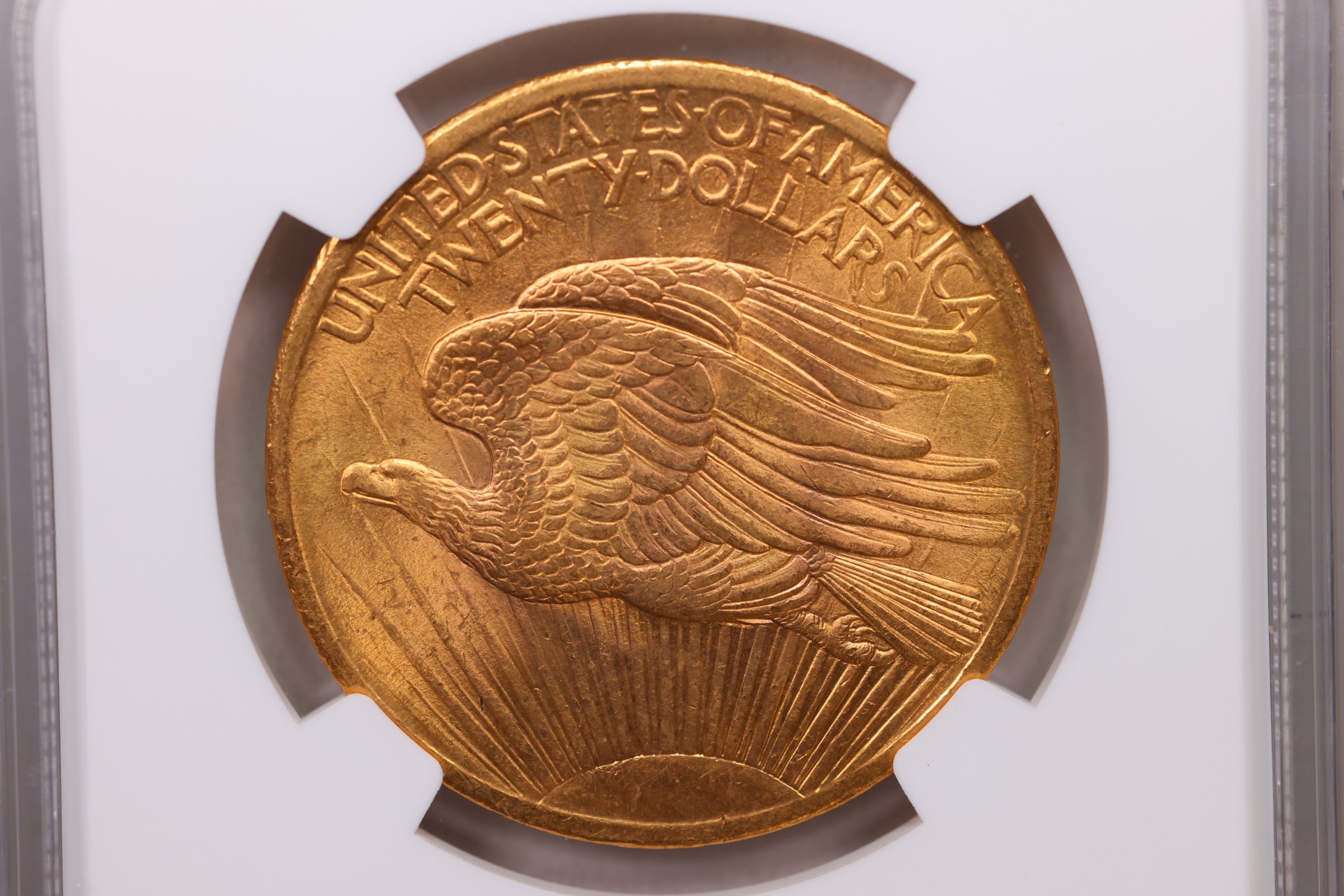 1908 $20 Gold Saint, Pre 1933 Double Eagle, NGC MS-64, Store Sale #G0126.