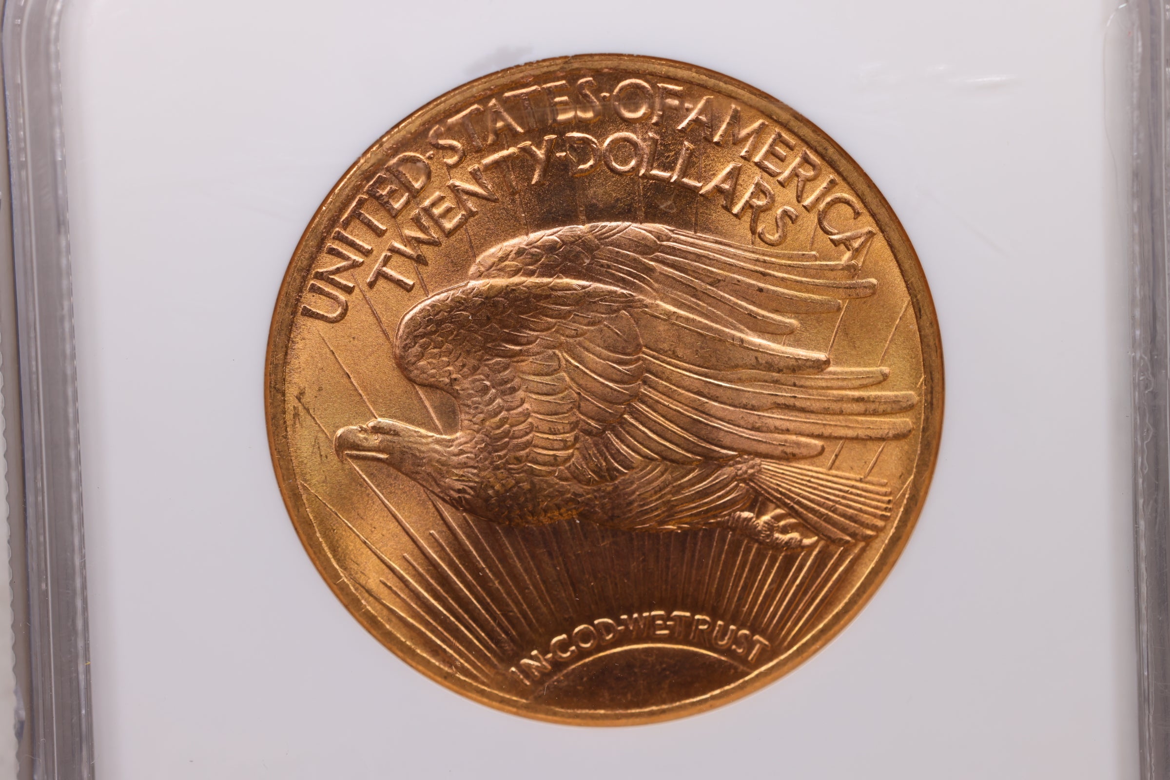 1908 $20 Gold Saint, Pre 1933 Double Eagle, NGC MS-64, Store Sale #G0126.