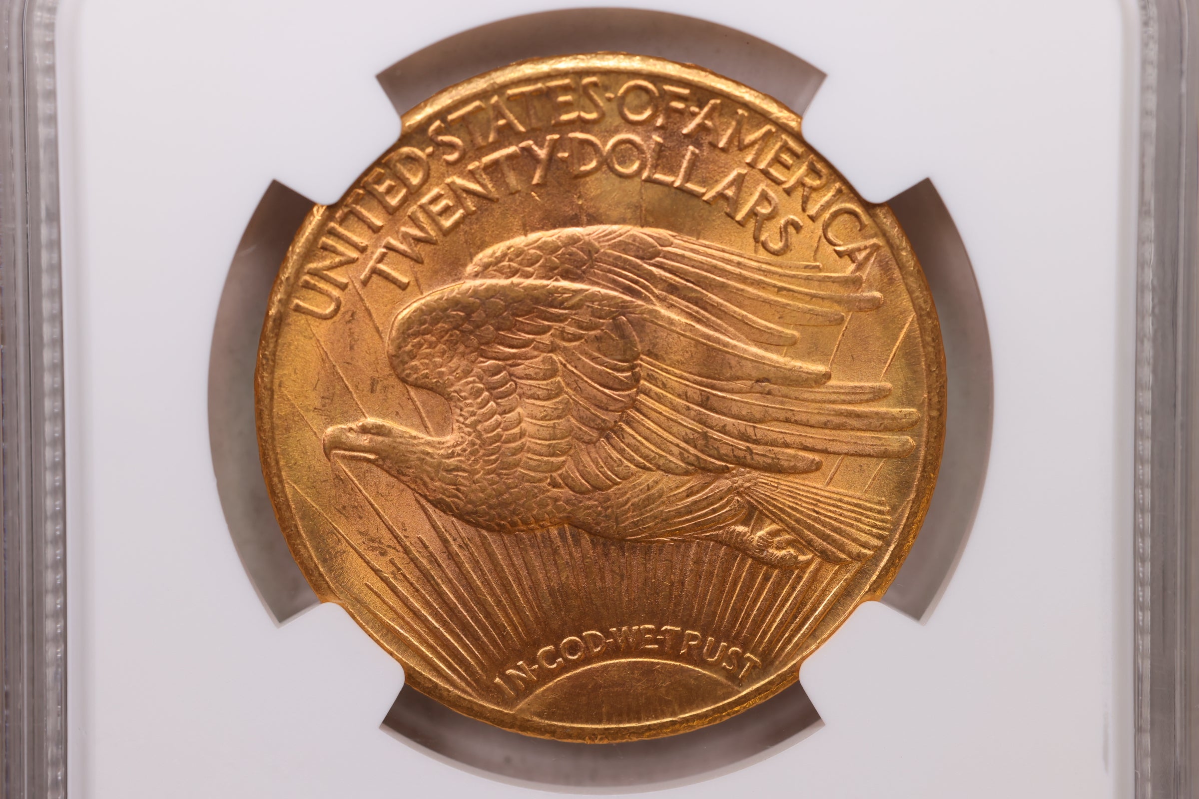 1908 $20 Gold Saint, Pre 1933 Double Eagle, NGC MS-64, Store Sale #G0126.