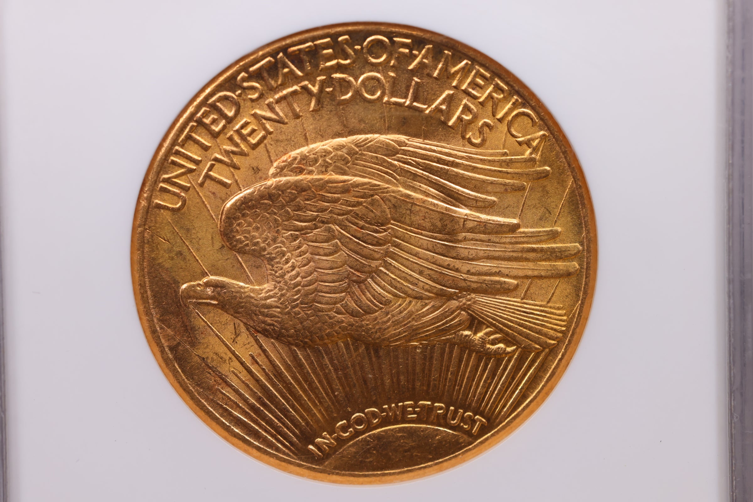 1908 $20 Gold Saint, Pre 1933 Double Eagle, NGC MS-64, Store Sale #G0126.