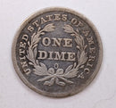 1839-O Seated Liberty Dime, Collectible Circulated Coin, Store Sale