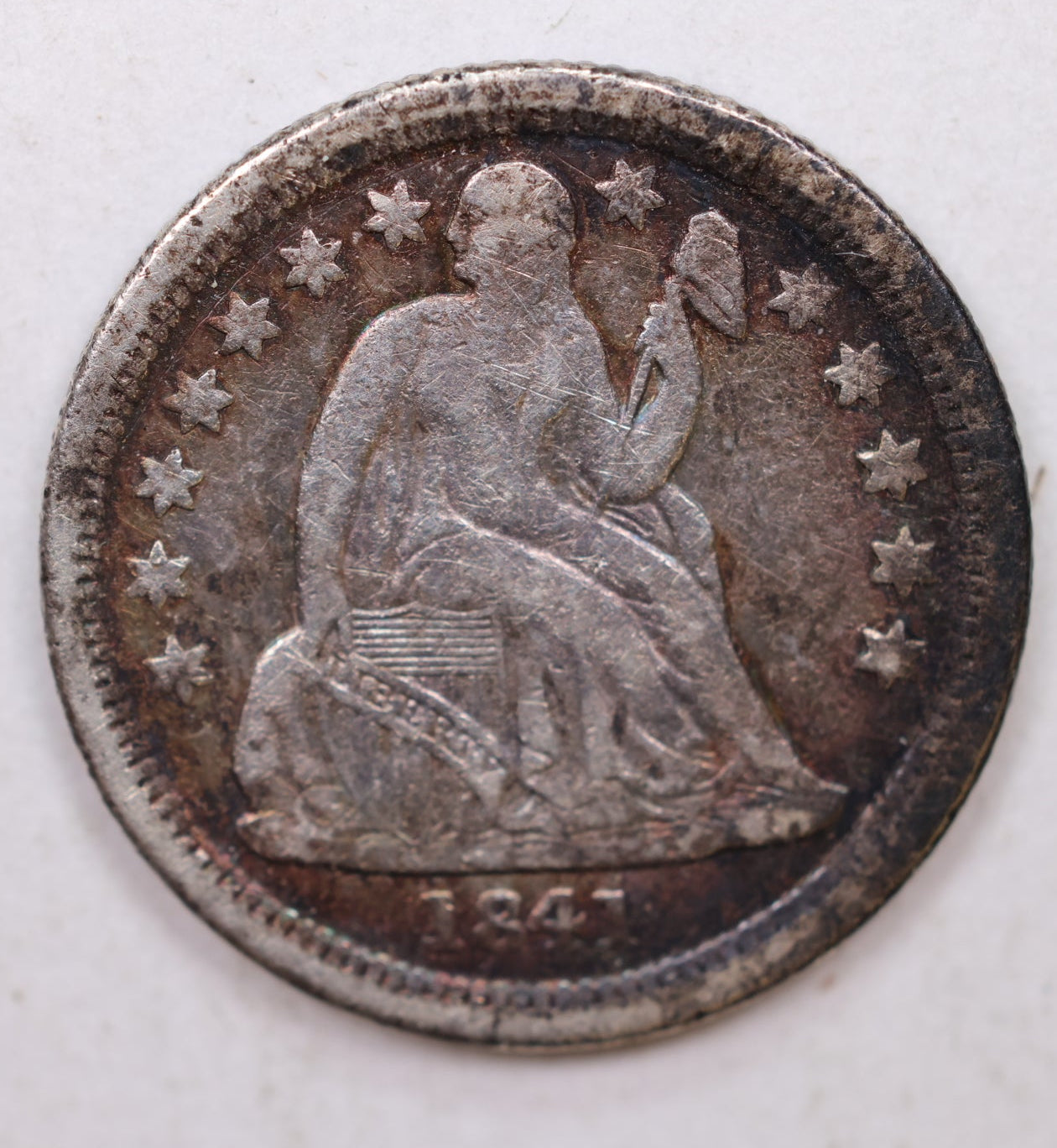1841-O Seated Liberty Dime, Collectible Circulated Coin, Store Sale #DE679.