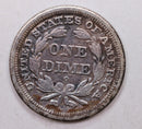 1841-O Seated Liberty Dime, Collectible Circulated Coin, Store Sale