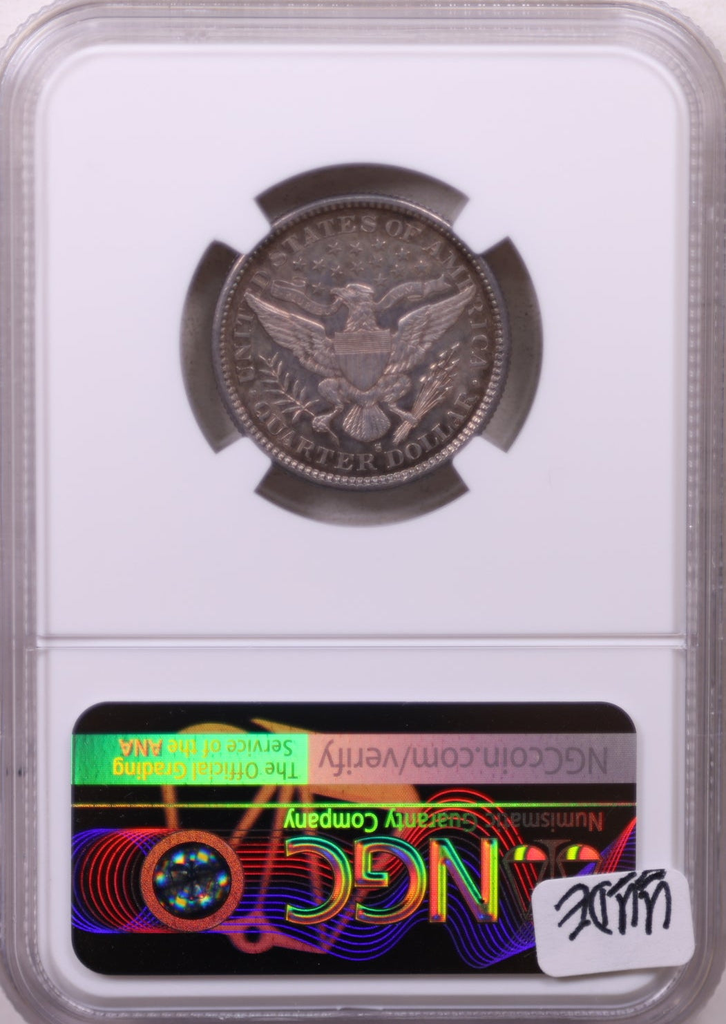 1893-S Barber Silver Quarter, Nice Eye Appeal, PCGS MS-64, Store Sale #GQR022.