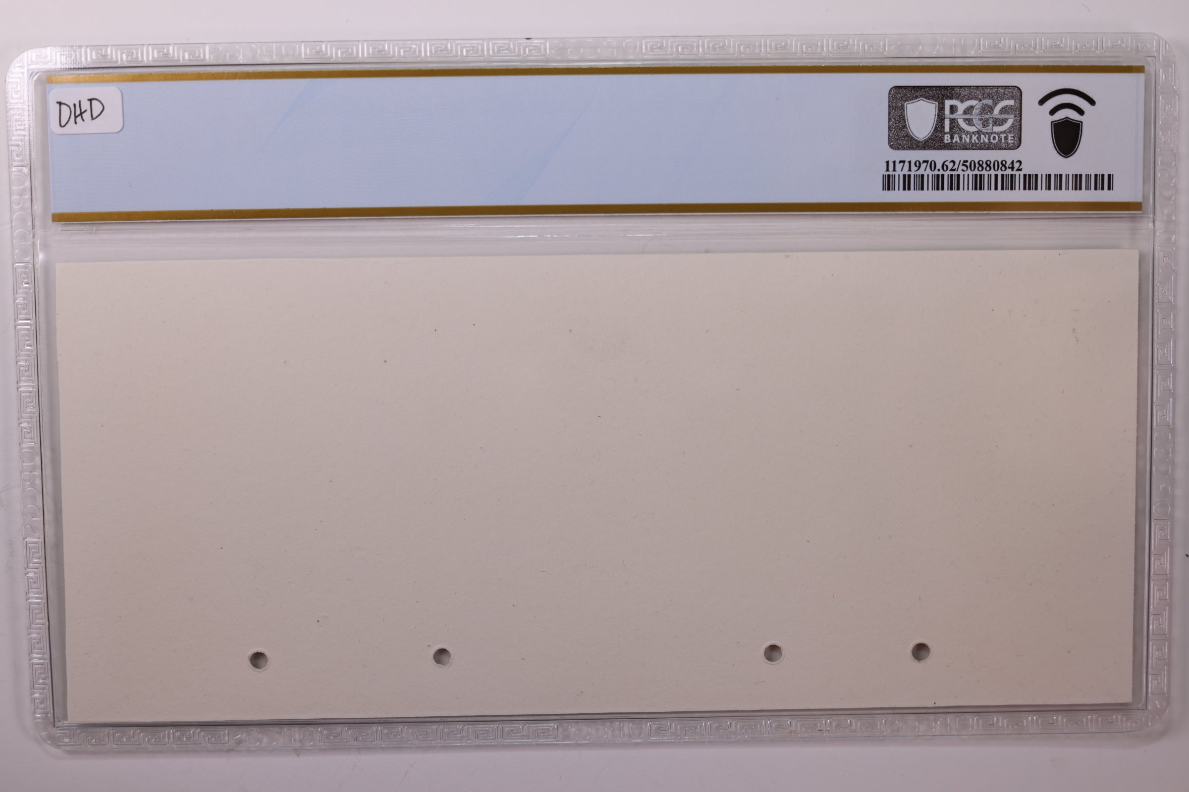 18__ $5., Georgetown D.C., Obsolete Currency., PROOF., PCGS CU62 PPQ., Store #GDC009