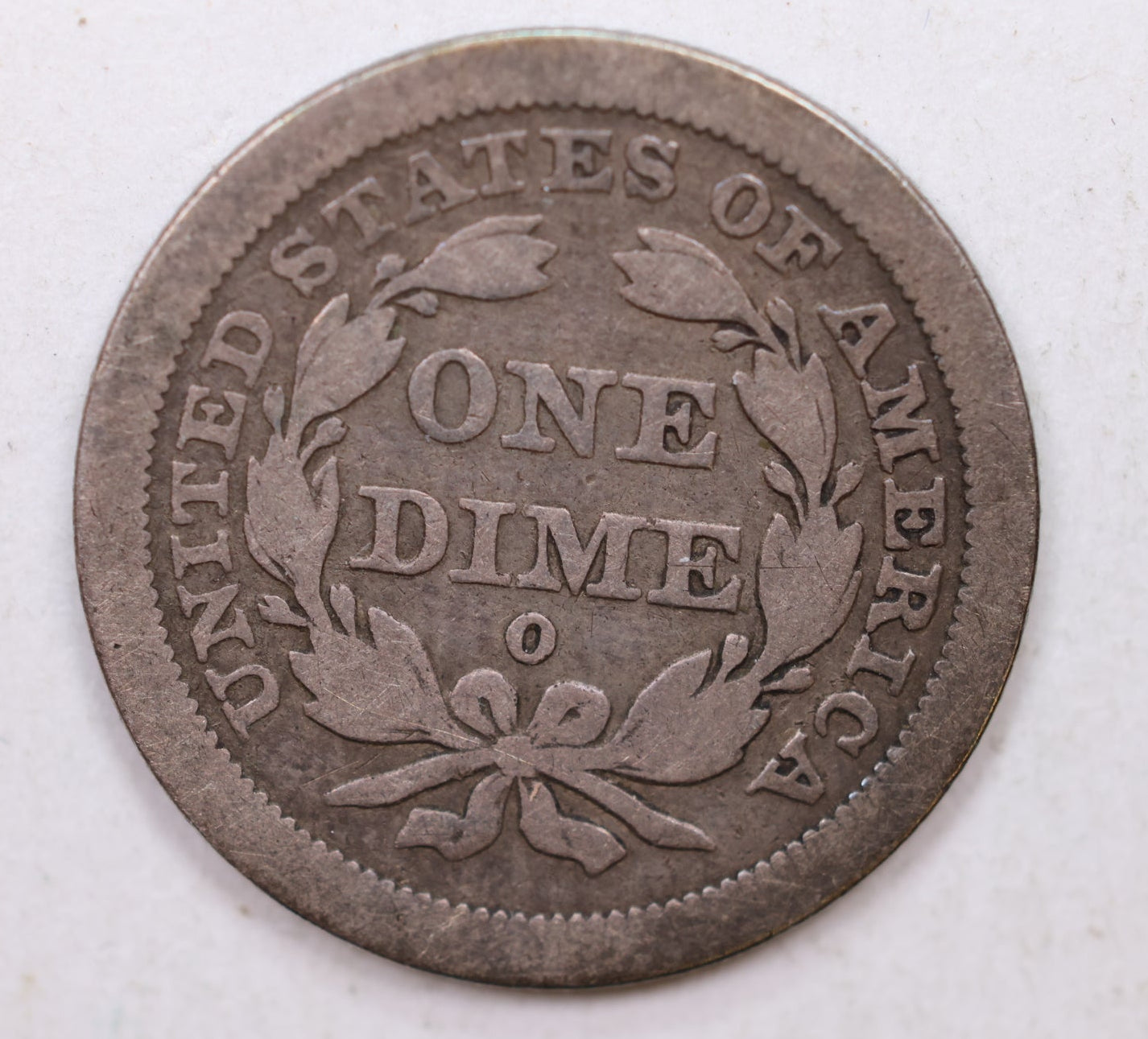 1843-O Seated Liberty Dime, Collectible Circulated Coin, Store Sale #DE683.