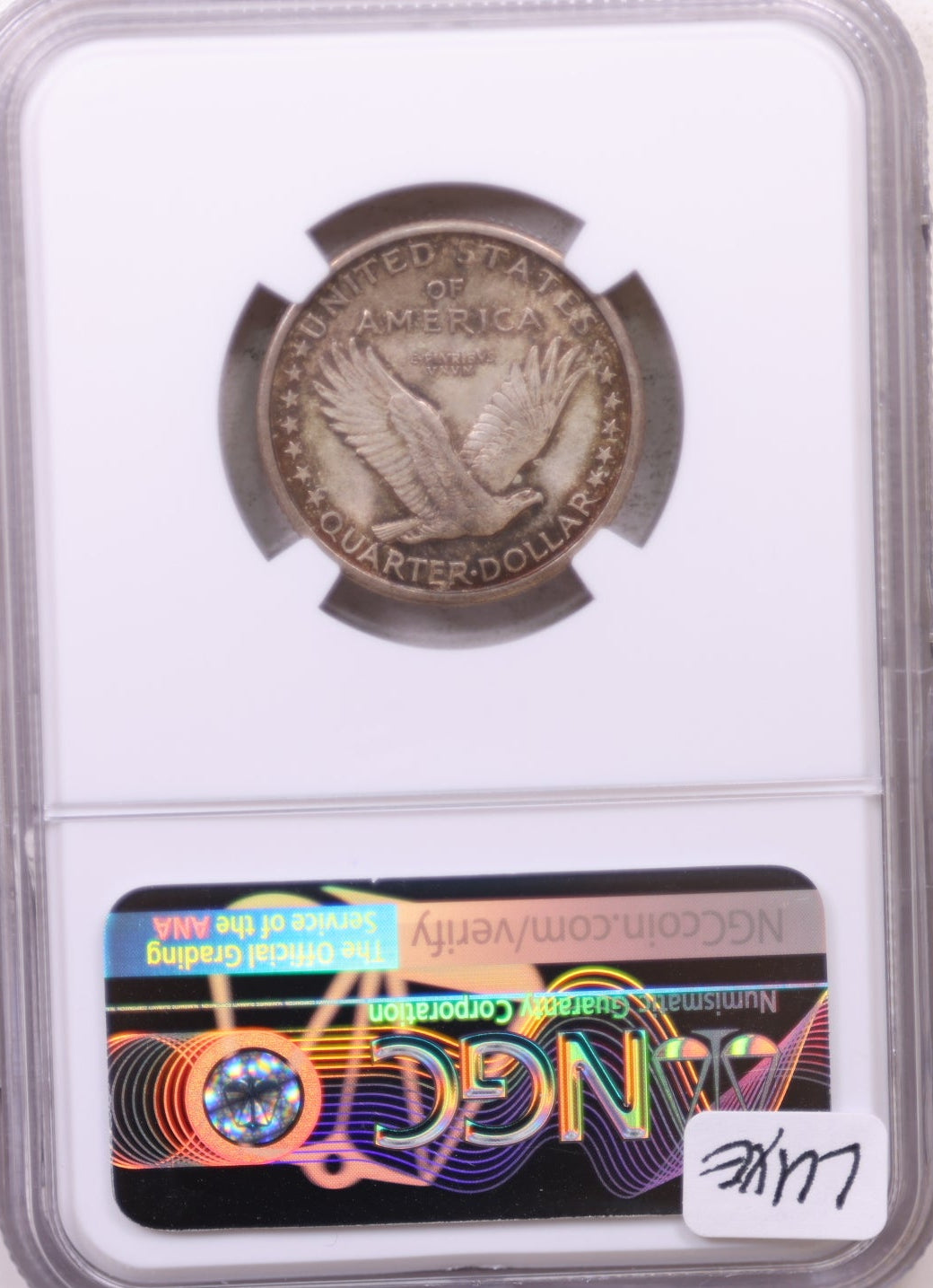 1917-D Standing Liberty Quarter, Type-1, NGC MS-67 Full Head, Store# GQR027.
