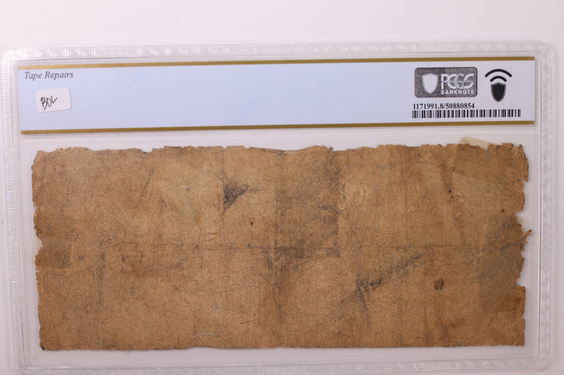 1837 $3., Plymouth, MI., Obsolete Currency., PCGS VG-8., STORE