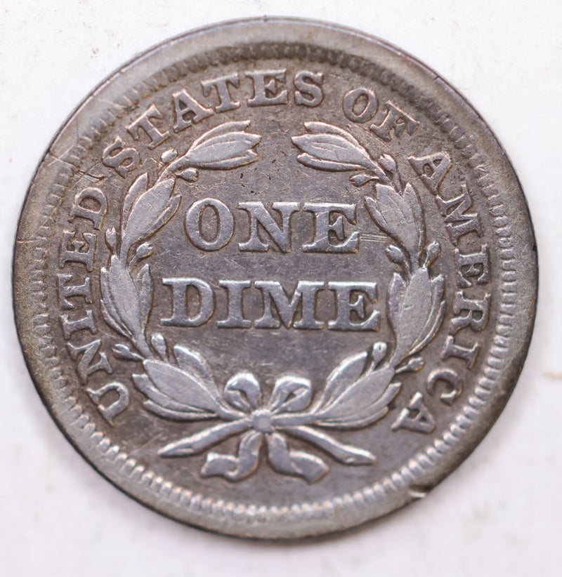 1851 Seated Liberty Dime, Collectible Circulated Coin, Store Sale