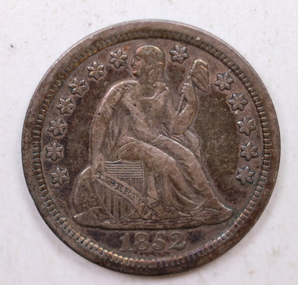1852 Seated Liberty Dime, Collectible Uncirculated Coin, Store Sale #DE696