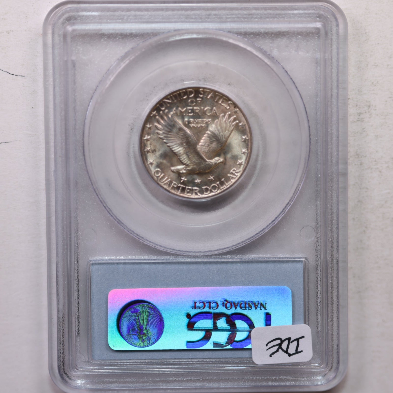 1926-D Standing Liberty Silver Quarter, WHITE!, PCGS Grading MS64, Store# GQR030.