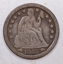 1853-O Seated Liberty Dime, Collectible Circulated Coin, Store Sale