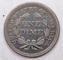1856 Seated Liberty Dime, Small Date, Uncirculated Coin, Store Sale