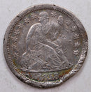 1858-S Seated Liberty Dime, Collectible Circulated Details, Store Sale