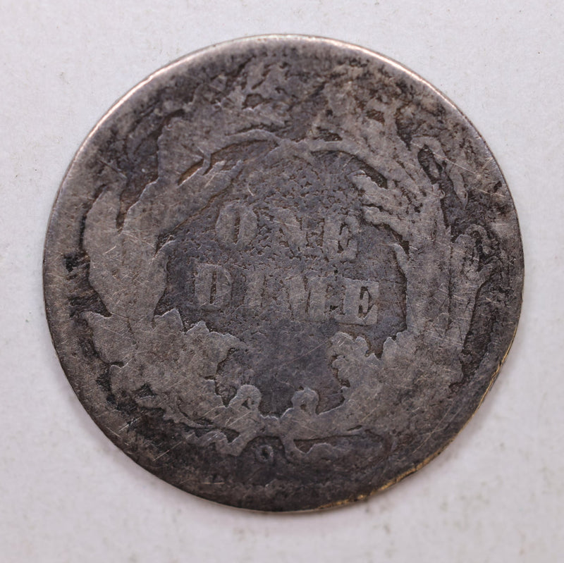 1860-O Seated Liberty Dime, Collectible Circulated Coin, Store Sale