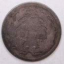 1861 Seated Liberty Dime, Collectible Circulated Coin, Store Sale