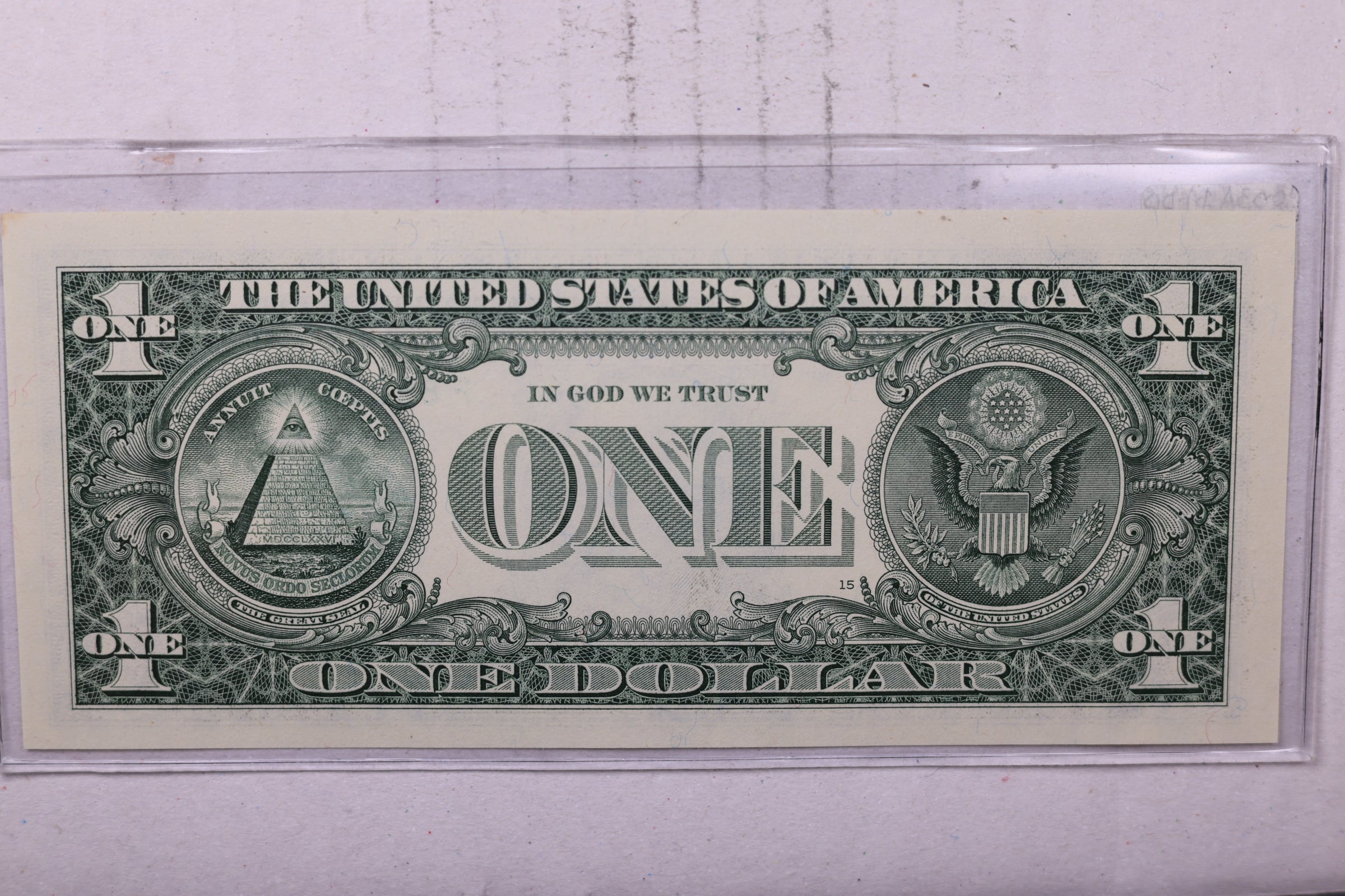 2003 A, $1., F.R.N., Repeater Serial Nr., Crisp Uncirculated., Store #0728