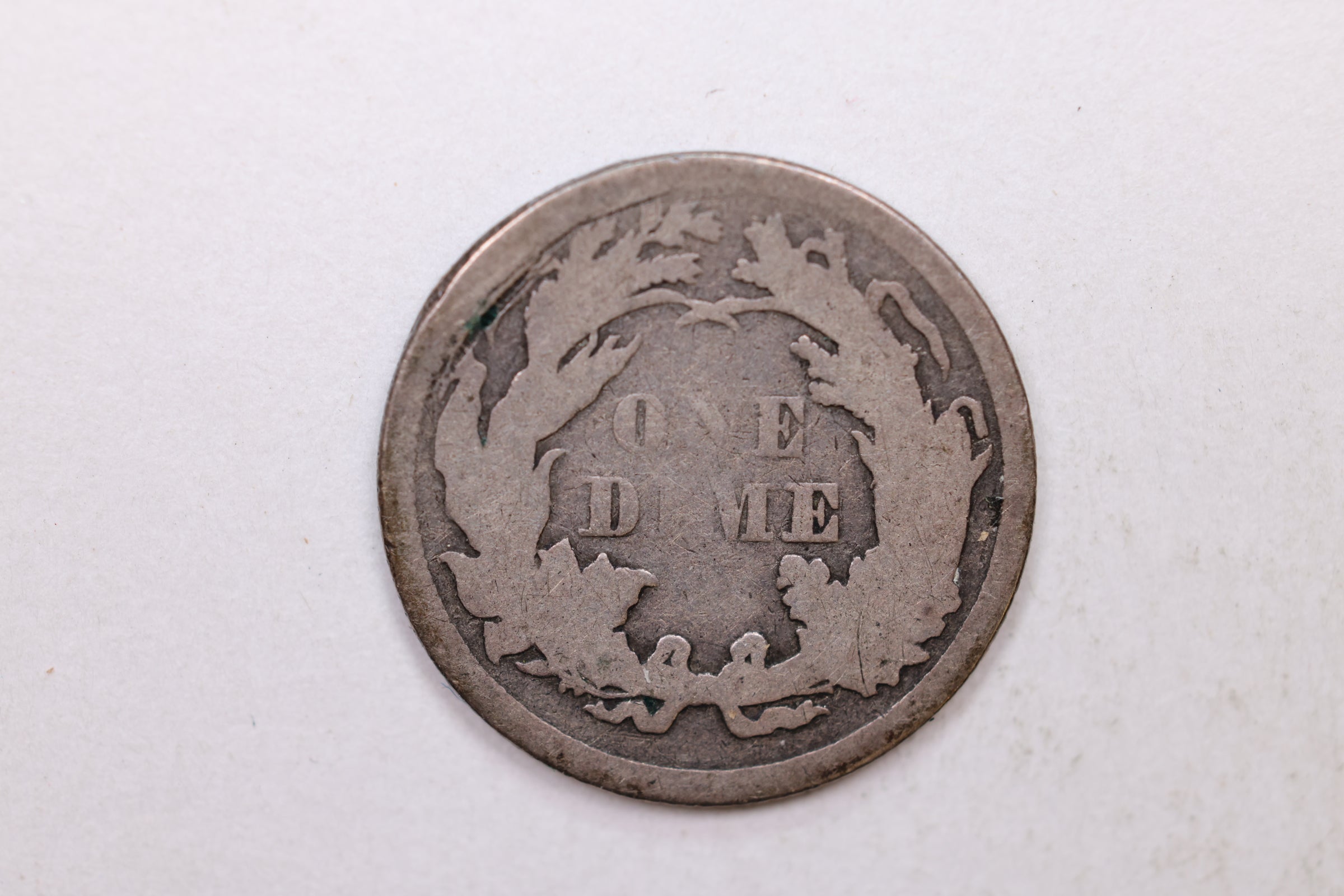 1864 Seated Liberty Dime, Collectible Circulated Coin, Store Sale #DE725.