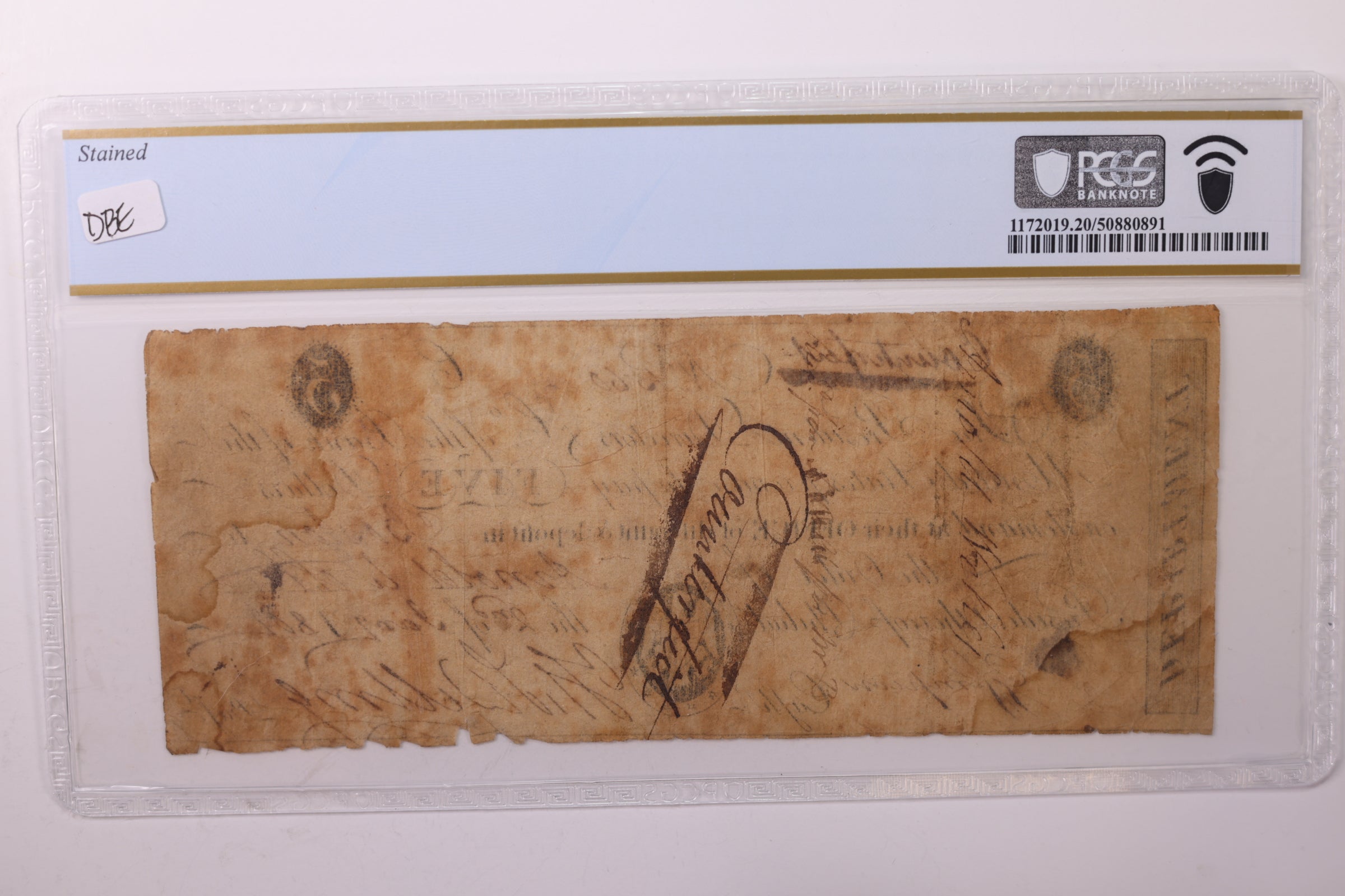 1802 $5., Philadelphia, PA., Obsolete "COUNTERFEIT" Currency., PCGS VF-20., Store #GPA006