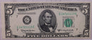 1950 D, $5., 'G', Federal Reserve Note., Crisp Uncirculated., Store
