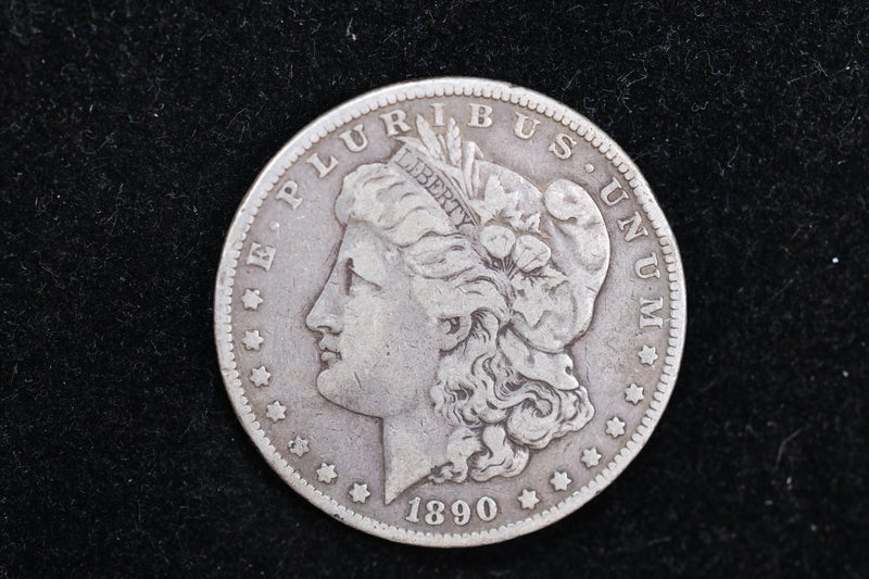 1890 Morgan Silver Dollar, Affordable Circulated Coin, Store