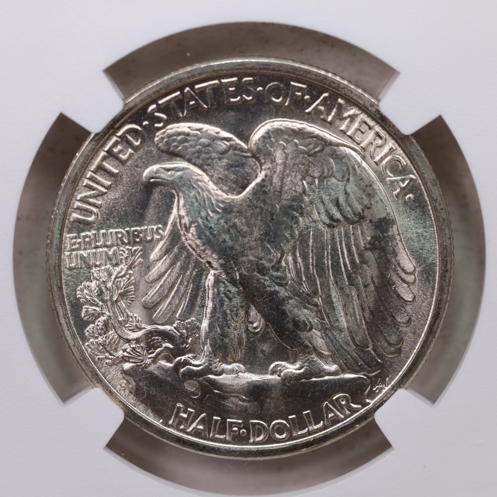 1943-S Walking Liberty Silver Half Dollar, Mint State, NGC MS-66. Store #GHR124.