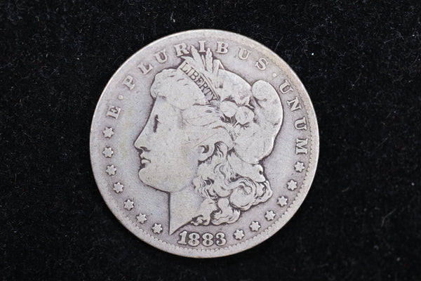 1883-O Morgan Silver Dollar, Affordable Circulated Coin, Store #112715