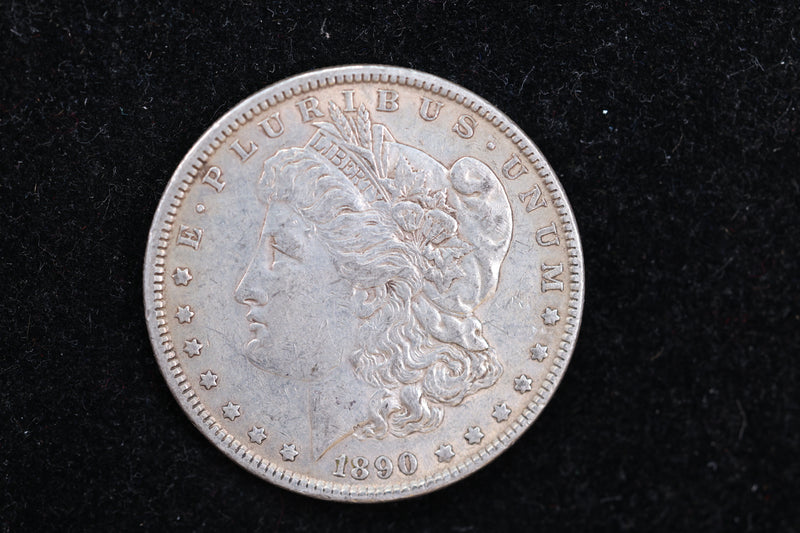 1890 Morgan Silver Dollar, Affordable Circulated Coin, Store