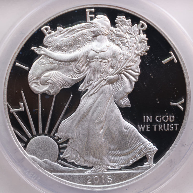 2016-W Proof American Silver Eagle, 'Congratulations Set', ANACS PF-70, Store