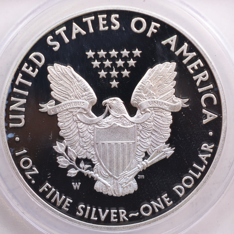 2016-W Proof American Silver Eagle, 'Congratulations Set', ANACS PF-70, Store