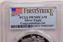 2017-W Proof American Silver Eagle, 'Congratulations Set', PCGS PF-70, Store