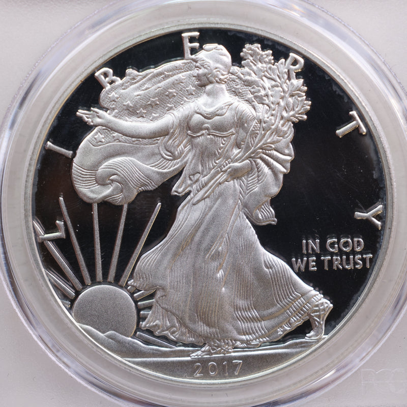 2017-W Proof American Silver Eagle, 'Congratulations Set', PCGS PF-70, Store