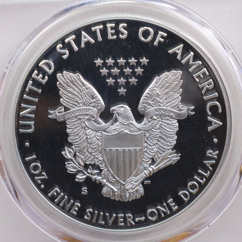 2017-W Proof American Silver Eagle, 'Congratulations Set', PCGS PF-70, Store