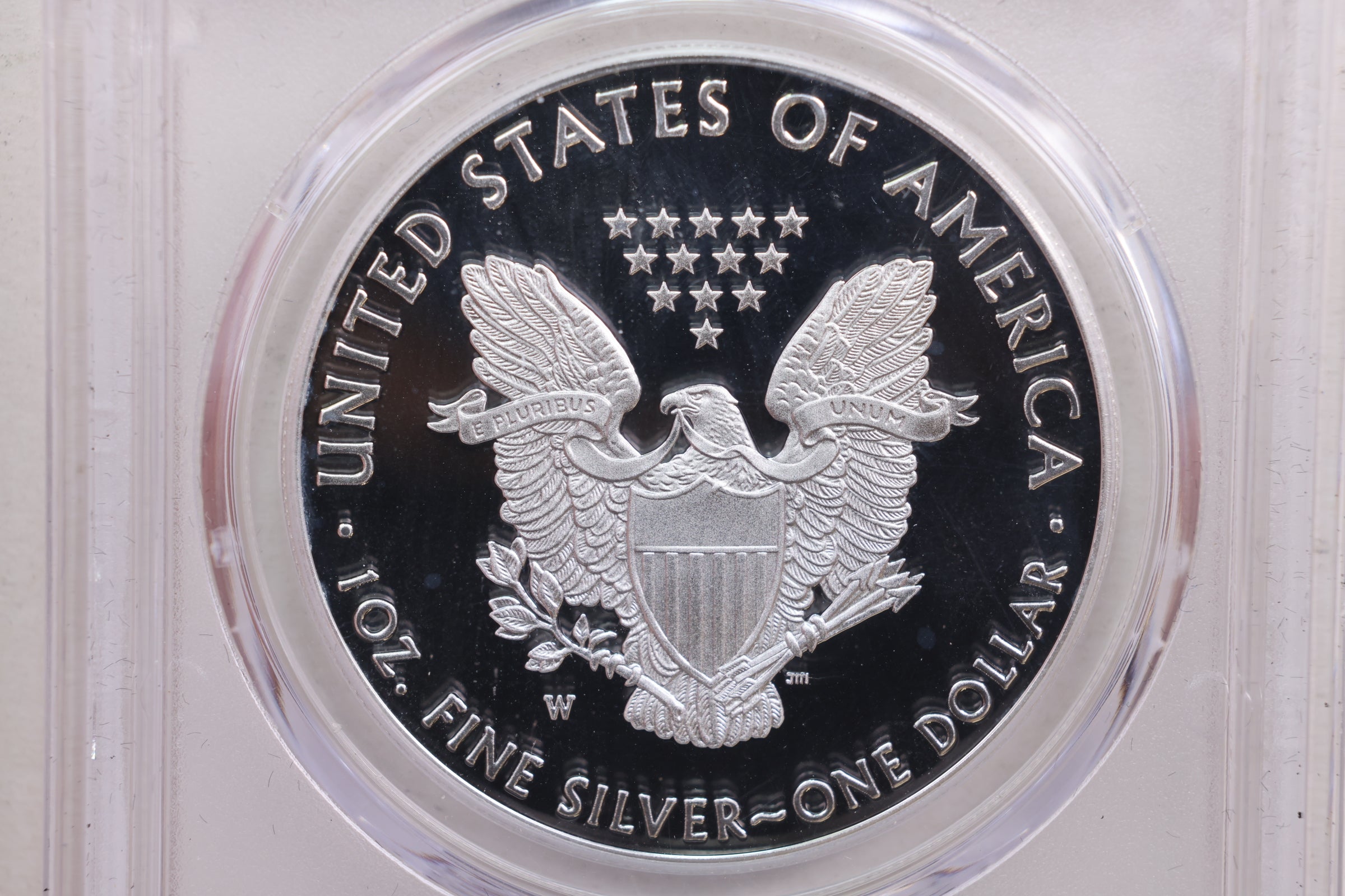 2018-W Proof American Silver Eagle, 'Congratulations Set', PCGS PF-70, Store #AE0216
