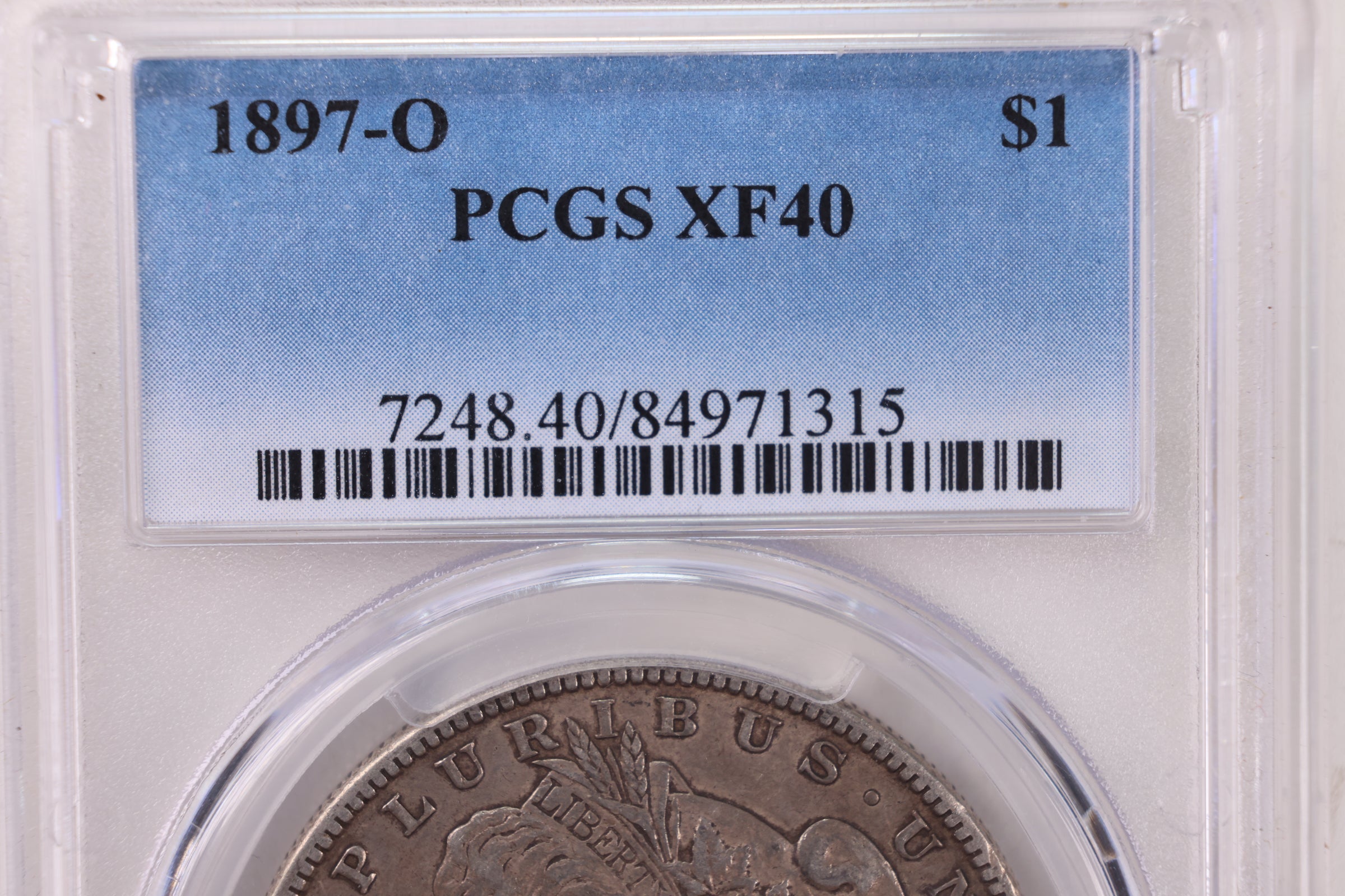 1897-O Morgan Silver Dollar., Collectible Coin., PCGS XF-40., STORE# GDR011