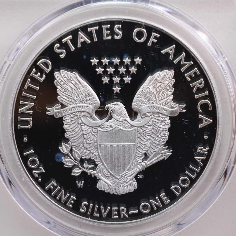 2019-W Proof American Silver Eagle, 'Congratulations Set', PCGS PF-70, Store