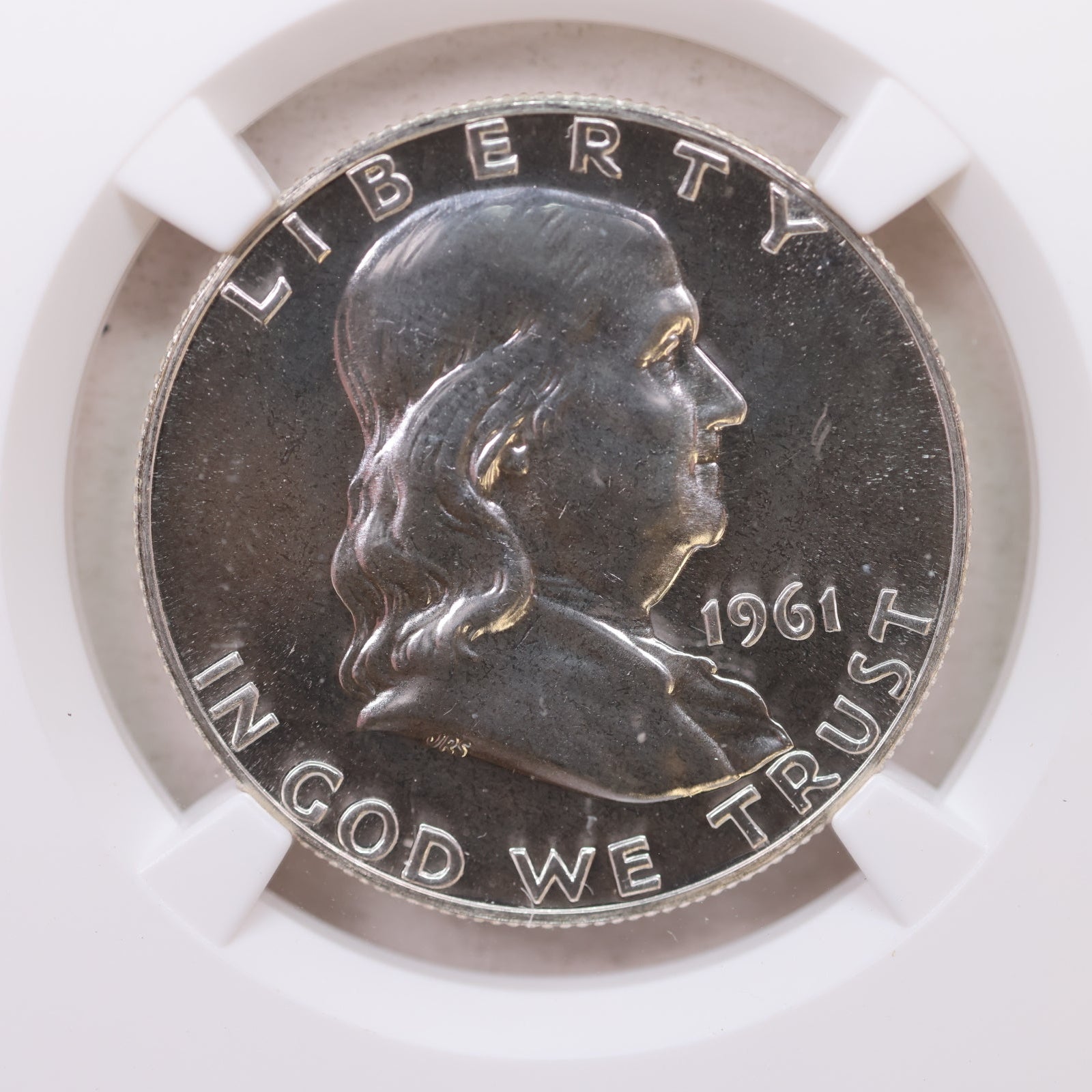 1961 Franklin Half Dollar, Superb Gem Proof Strike, NGC PF 67, Store #GHR128