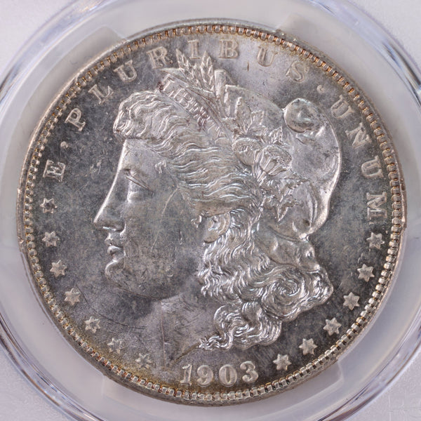 1903-O Morgan Silver Dollar., Collectible Coin., PCGS MS-62., STORE# GDR012
