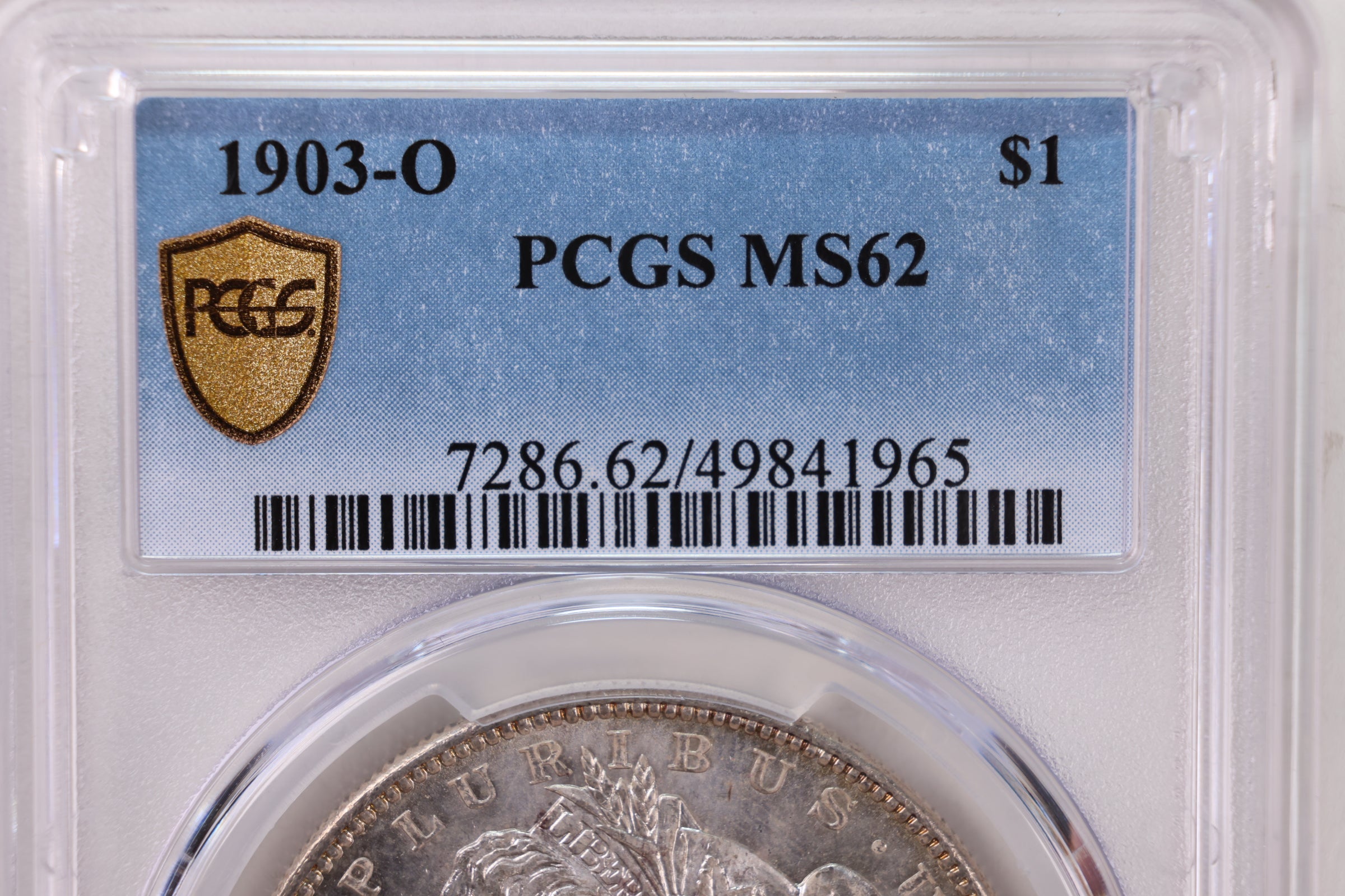 1903-O Morgan Silver Dollar., Collectible Coin., PCGS MS-62., STORE# GDR012