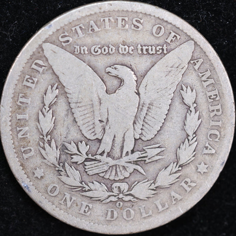 1889-O Morgan Silver Dollar, Very Good Circulated Coin, Store