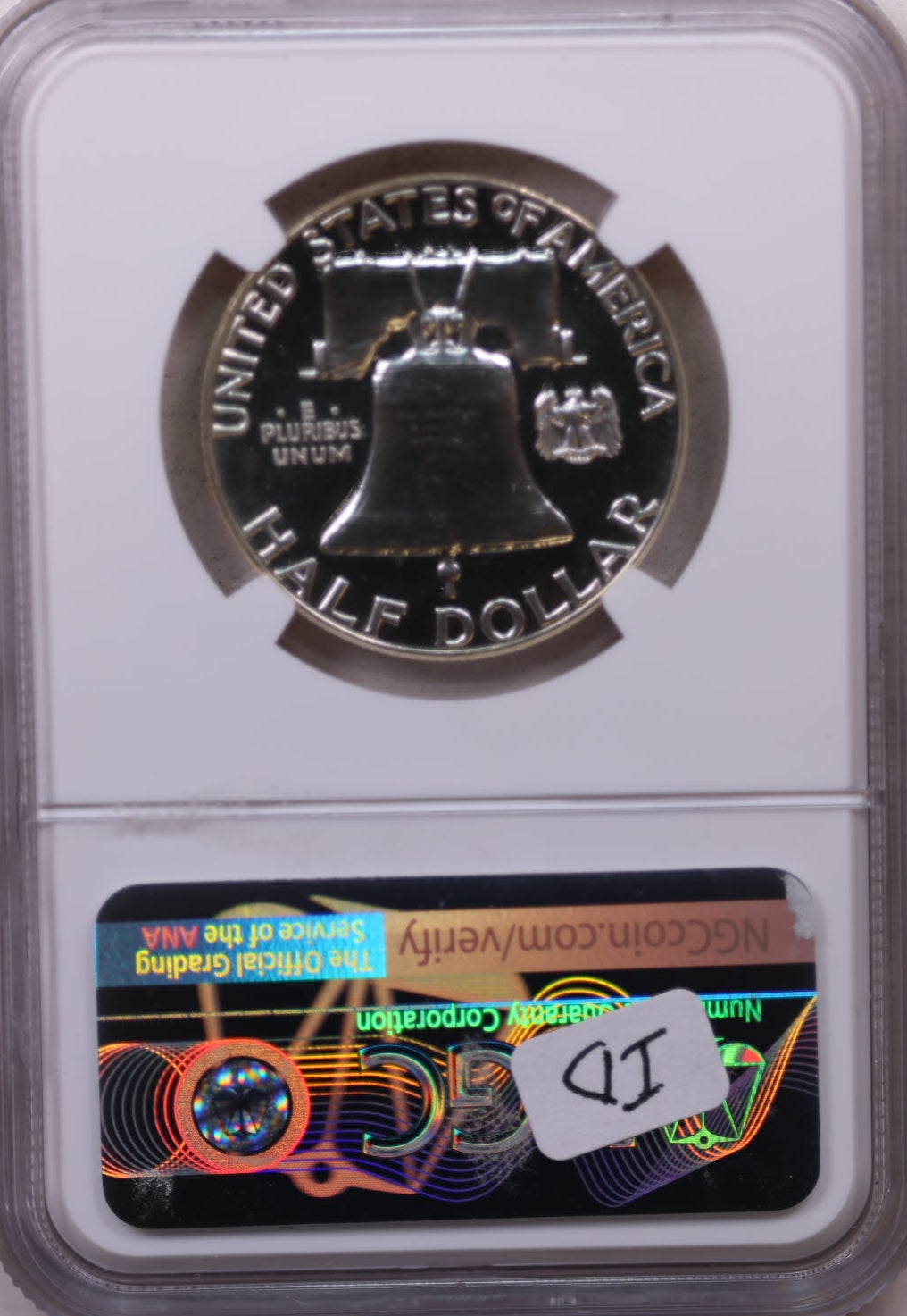 1961 Franklin Half Dollar, Superb Gem Proof Strike, NGC PF 67, Store #GHR128