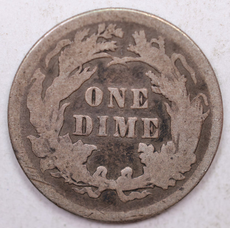 1882 Seated Liberty Dime, Collector Circulated Coin, Store Sale