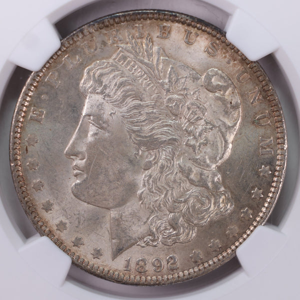 1892 Morgan Silver Dollar, NGC MS 62, Store #GDR016