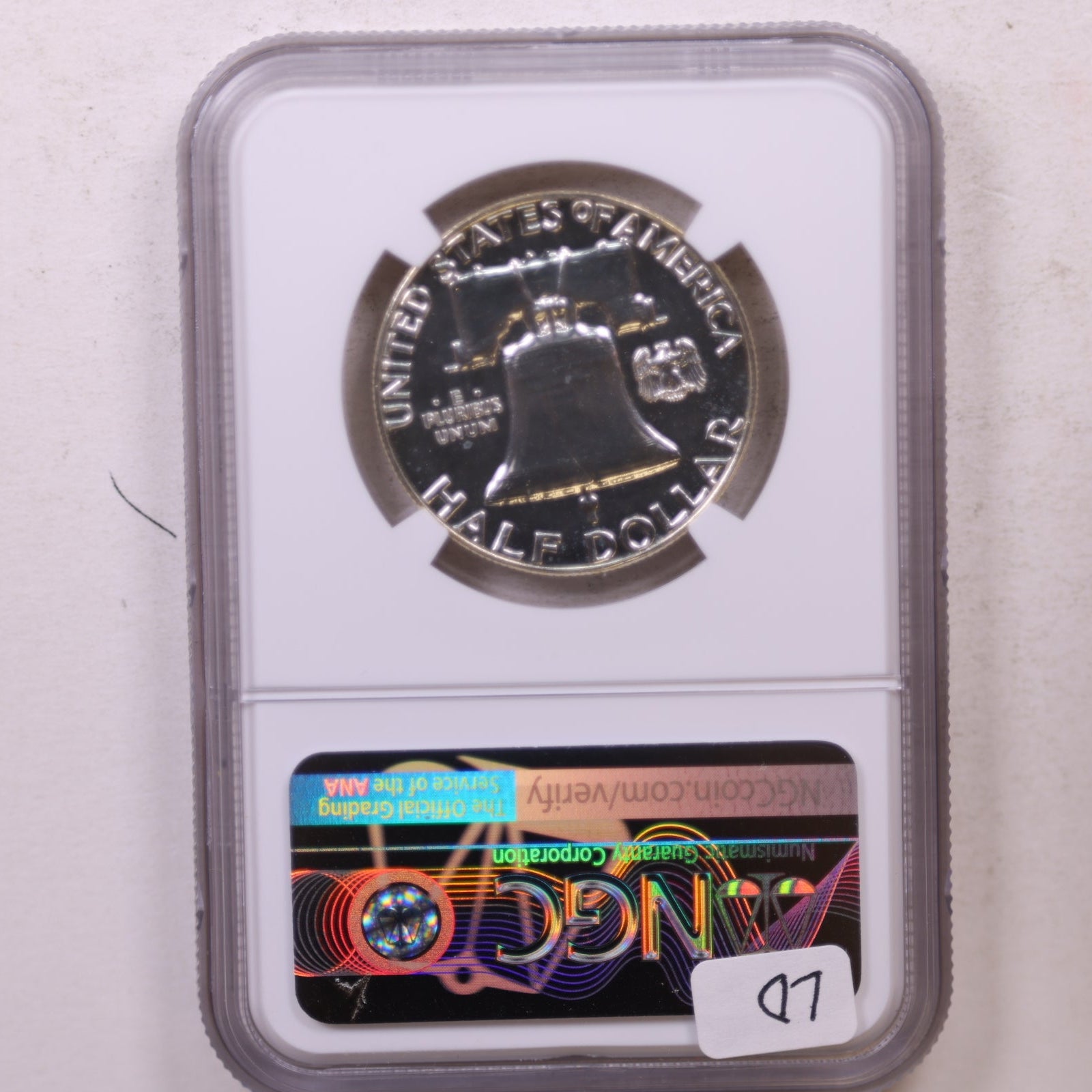 1958 Franklin Half Dollar, Gem Proof Strike, NGC PF 67, Store #GHR133
