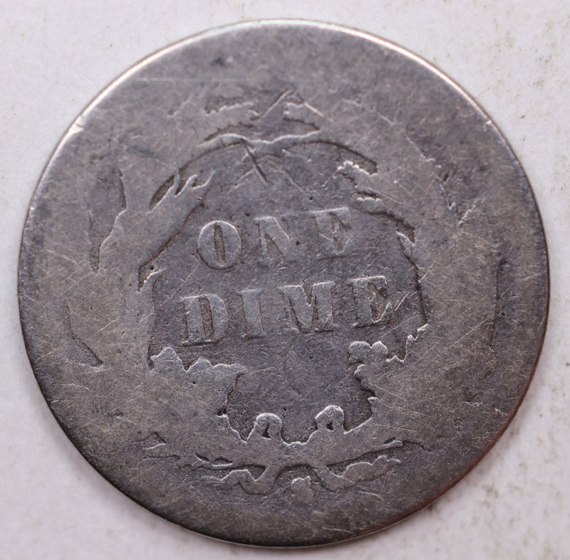 1885-S Seated Liberty Dime, Collectible Circulated Coin, Store Sale