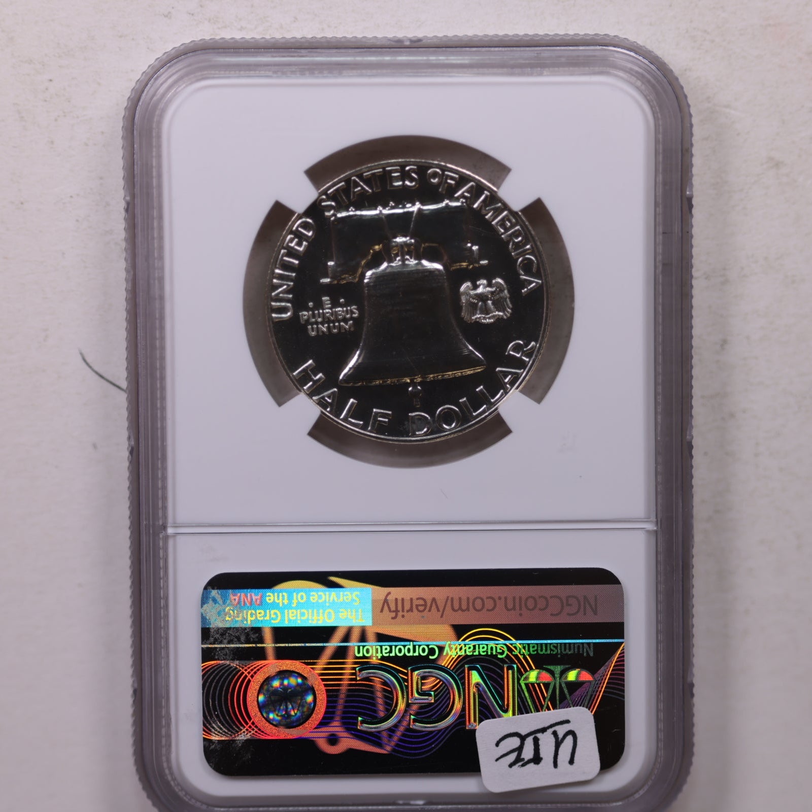 1960 Franklin Half Dollar, Superb Gem Proof Strike, NGC PF 69, Store #GHR135