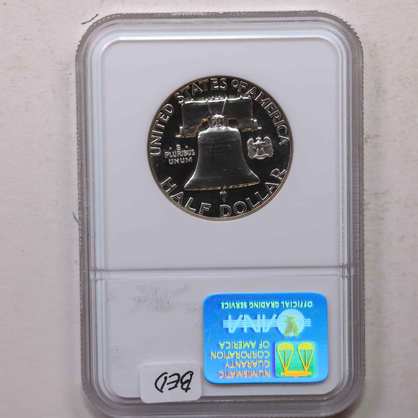 1961 Franklin Half Dollar, Superb Gem Proof Strike, NGC PF 68, Store #GHR136