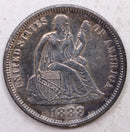 1888 Seated Liberty Dime, Collectible Uncirculated Coin, Store Sale