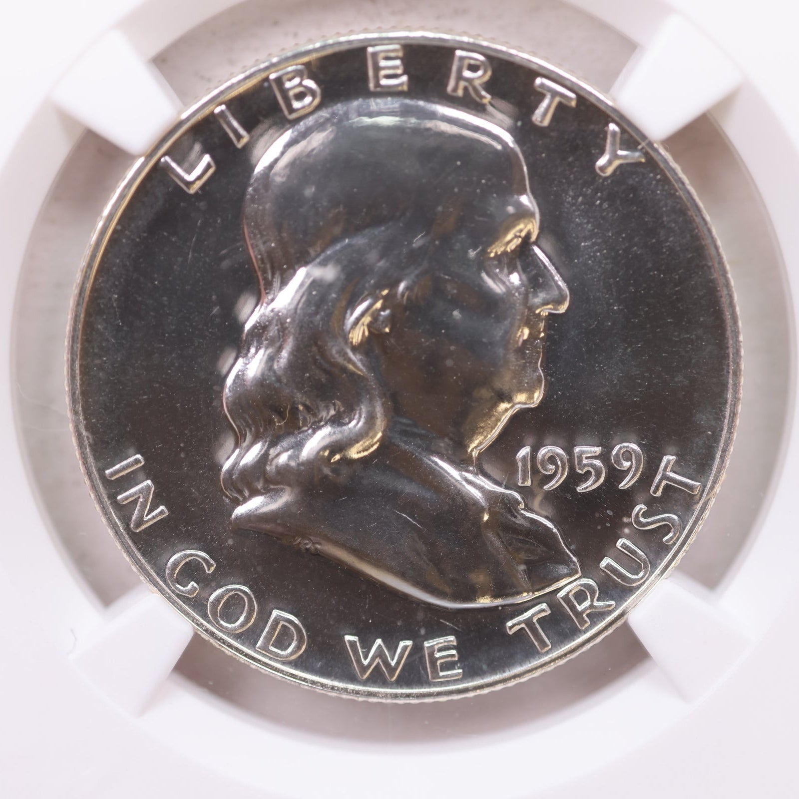 1959 Franklin Half Dollar, Gem Proof Strike, NGC PF-69, Store Sale #GHR137.